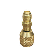 Brass flare Addaptor for R410a & R32 straight FC-00A 1/4" FL Male x 5/16" FL Female ACRTOOLS