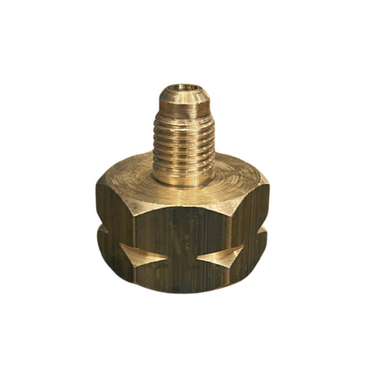 Brass-flare-addaptor-r32-cylinder-ACRTOOLS