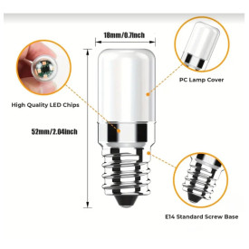 ΟΙΚΙΑΚΟ ΛΑΜΠΑΚΙ LED για ψυγεία 2watt 50/60Hz ACRTOOLS