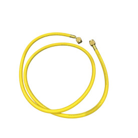 49360-JT Yellow Charging Hose 1.5m R410A 1/4" x 1/4" 45° with Nylon (1 pc) MASTERCOOL USA