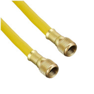 560FTY 3/8" Evacuation Hose with 3/8" SAE Swivel Connection Yellow IMPERIAL 