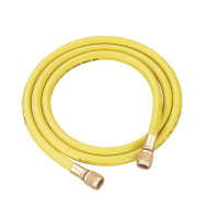 560FTY 3/8" Evacuation Hose with 3/8" SAE Swivel Connection Yellow IMPERIAL 