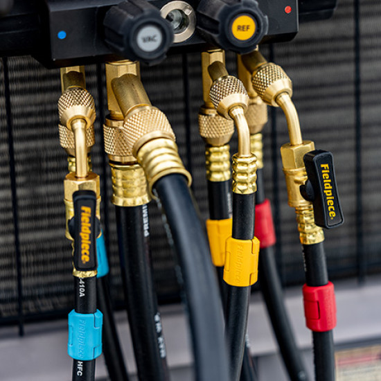 HR3B-1-4-ball-valve-charging-hose-yellow-FIELDPIECE 