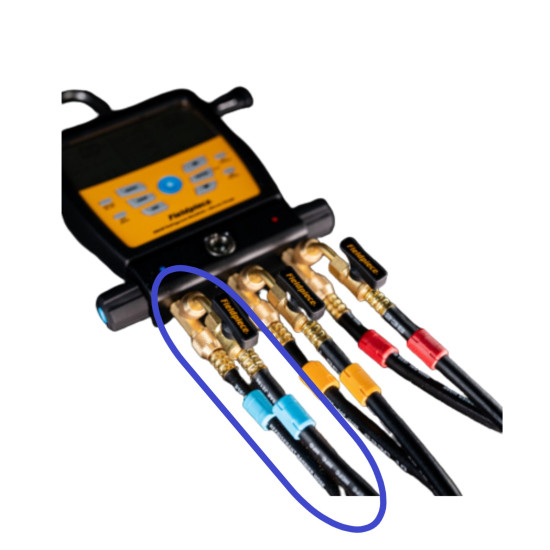 HR3BM-5-16-mini-split-ball-valve-hose-blue-FIELDPIECE 