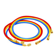 1/4" Charging Hoses Set 1.5m R171512 ROTHENBERGER