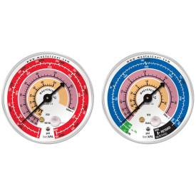 EBAL1 R32 R410A Refrigerant Scale BAR/KPa/PSI/˚C 1.0 Gauge Class (Low Side) MASTERCOOL USA