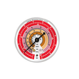 R32 R410A Refrigerant Scale / BAR/KPa/PSI/˚C / 1.0 Gauge Class (High Side) MASTERCOOL USA
