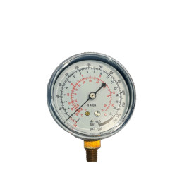 Ø70 Low Pressure Gauge 0–500 psi for R410A ACRTOOLS