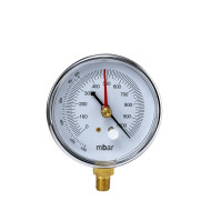 Ø75mm Vacuum Gauge (Bottom Thread Connection) ACRTOOLS 