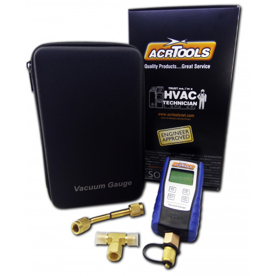 VACUUM GAUGE digital, ACR-01,rechargable,ACRTOOLS...