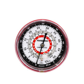 Analog High Pressure Gauge RGS22CH for R32 / R410A / R454B / R22 for "GS" Manifold Sets FIELDPIECE USA