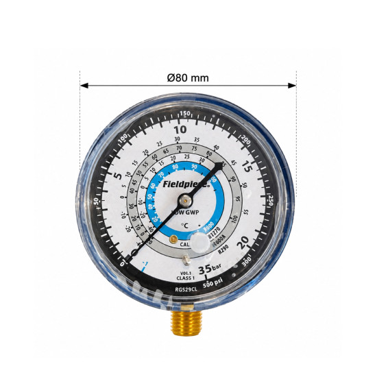 Analog-low-pressure-gauge-RGS29CL-for-R290-R600-R600A-R12700-for-GS-Manifold-sets-FIELDPIECE