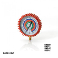 ANALOGUE GAUGE (RED) RA41182HP R422D R404a R407c R134a (C) ROBINAIR