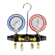 Javac 4 Valve Multi Gas Manifold R134a R404a R407c R22 – EL75300