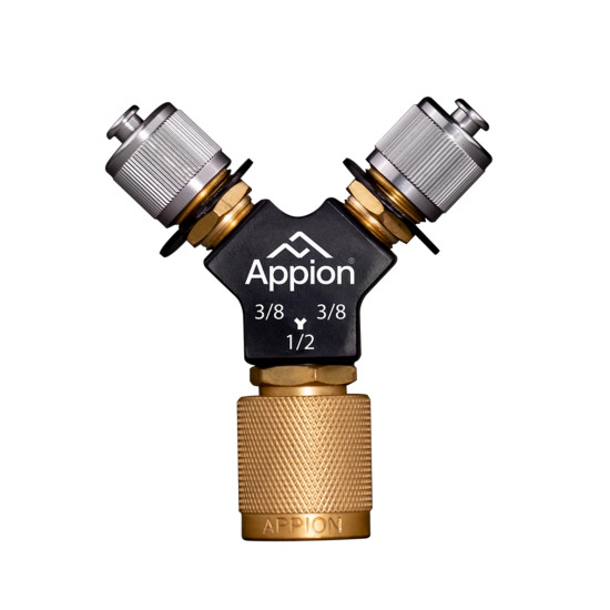 Addaptor-ypshlhs-taxythtas-Y-1-2-THYL-2-3-8ars-SPDY12-MegaFlow-Appion 