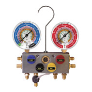 96203-EB: R410A R407C R22 (gauge p/n EBH-EBL) manifold with gauges only MASTERCOOL USA 