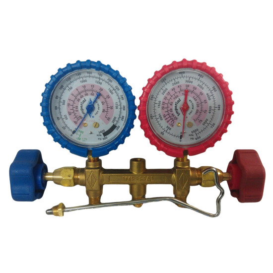 2-Valve-manifold-gauge-415-C-R410A-IMPERIAL 2-Valve-manifold-gauge-415-C-R410A-IMPERIAL
