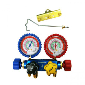 4-Valve Manifold Gauge 650-C R134 404 IMPERIAL