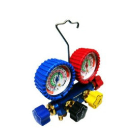 4-Valve Manifold Gauge 645-C R22 410 404 IMPERIAL