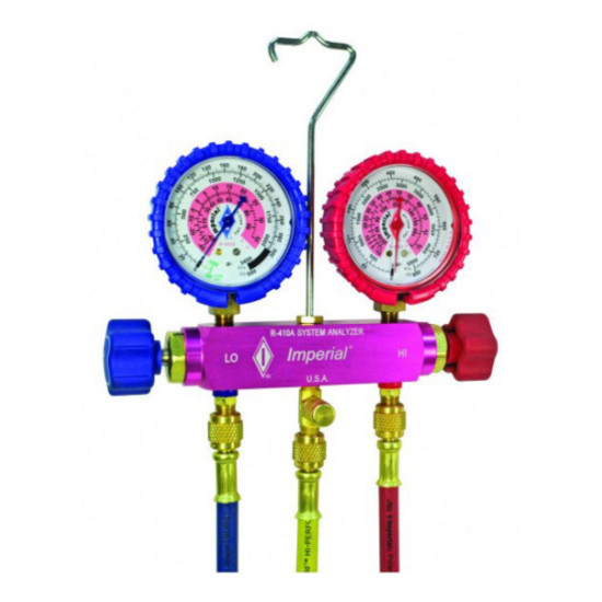 2-Valve-Manifold-gauge-510-C-R410a-IMPERIAL 2-Valve-Manifold-gauge-510-C-R410a-IMPERIAL