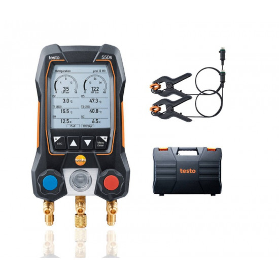 Testo 550-2 - Digital Refrigeration Manifold 