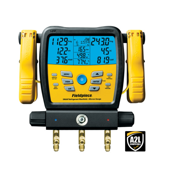 Eksypnh-kasa-manometrwn-hlektronikh-triplh-SM380V-asyrmath-kenometro-2-dagkanes-symvath-job-link-FIELDPIECE 