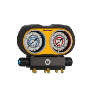 ΚΑΣΑ ΜΑΝΟΜΕΤΡΩΝ 2πλη GS329C με ΥΓΡΟΔΕΙΚΤΗ Ø80 R290/R600/R600A/R1270 HD A3-A2L FIELDPIECE USA 