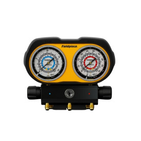 ΚΑΣΑ ΜΑΝΟΜΕΤΡΩΝ 2πλη GS329C με ΥΓΡΟΔΕΙΚΤΗ Ø80 R290/R600/R600A/R1270 HD A3-A2L FIELDPIECE USA 