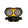 ΚΑΣΑ ΜΑΝΟΜΕΤΡΩΝ 2πλη GS334C με ΥΓΡΟΔΕΙΚΤΗ Ø80 R134a/R404A/R407C/R448A HD A3-A2L FIELDPIECE USA 