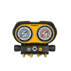 ΚΑΣΑ ΜΑΝΟΜΕΤΡΩΝ 4πλη GS422C με ΥΓΡΟΔΕΙΚΤΗ Ø80 R32/R410a/R22/R454B HD A3-A2L FIELDPIECE USA 