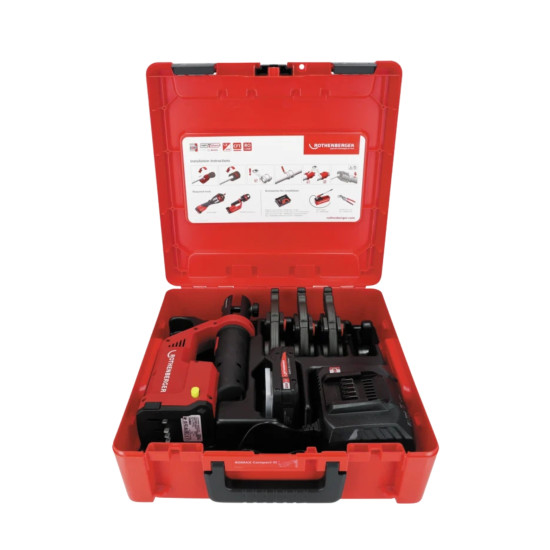 Smart-battery-powered-Pressing-Machine-ROMAX-COMPACT-III-19kN-ROTHENBERGER