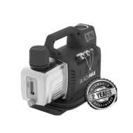 BLACKMAX VPBM4V Two-Stage Inverter Vacuum Pump 4 CFM (115 L/min) 1/2 HP 15 Microns R32 Compatible Dual Voltage CPS USA 