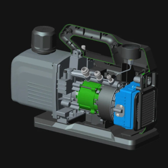 BLACKMAX-VPBM4V-two-stage-Inverter-vacuum-pump-4CFM-115L-min-1-2-HP-15microns-R32-Compatible-Dual-Voltage-CPS