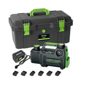 ΑΝΤΛΙΑ ΚΕΝΟΥ F2BRK 2βαθμια 5CFM 142lt/min 15microns R32 dual power - Μπαταρίας & 230V WIPCOOL