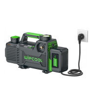 ΑΝΤΛΙΑ ΚΕΝΟΥ F2BRK 2βαθμια 5CFM 142lt/min 15microns R32 dual power - Μπαταρίας & 230V WIPCOOL