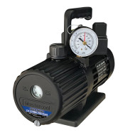 90066-2V-220SVBL BLACK SERIES 170 LIT/MIN VACUUM PUMP WITH SOLENOID VALVE MASTERCOOL USA 