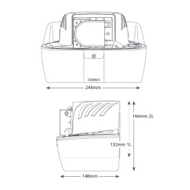 ΑΝΤΛΙΑ ΑΠΟΡΡΙΨΗΣ ΗΙ-LIFT 1LT 12m ASPEN