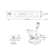 CONDENSATE PUMP "ΜΙΝΙ AQUA SILENT+" Κit, ASPEN