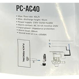 CONDENSATE REMOVAL PUMP ACR40 “for cassette units” ACRTOOLS