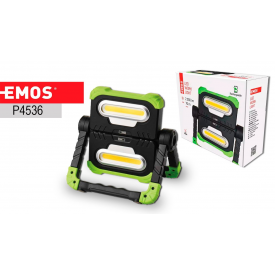 Emos COB LED rechargeable worklight P4536, 2000 lm, 8000 mAh