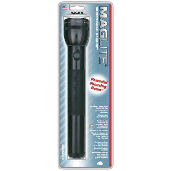 PROFESSIONAL-TORCH-3-CELL-D-BLACK-7-S3D016-MAG-LITE-DIVERSITECH 