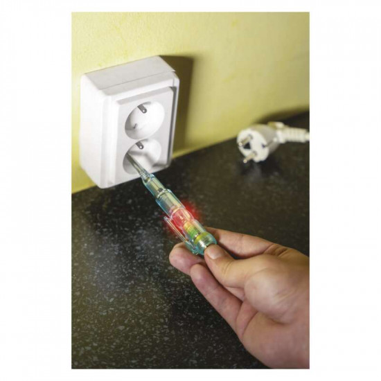 Voltage tester with optical signalisation MS18,250V LED,ACRTOOLS...