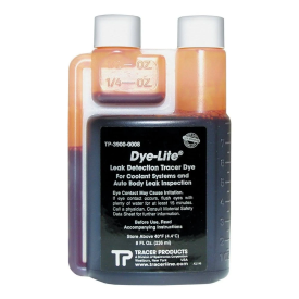 ΤΡ-3900-0008 Dye-Lite Leak Detection Tracer Dye for Coolant Systems & Auto Body Leak Inspection TRACERLINE