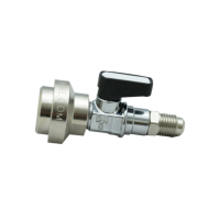 Addaptor "metal" for "aerosol" series with ball valve ERRECOM