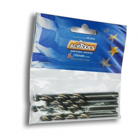 DRILLS SET (5pcs) "TUNGSTEN" metric 6.5-8.5mm , ACRTOOLS... DRILLS SET (5pcs) "TUNGSTEN" metric 6.5-8.5mm , ACRTOOLS...