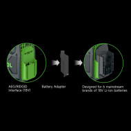 BATTERY ADDAPTOR "MILWAUKEE" BA-4 WIPCOOL