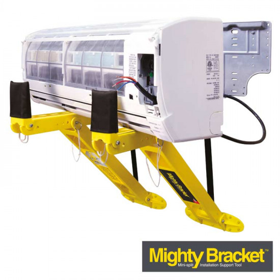 Mini-split installation support bracket, Mighty Bracket, Xtra Mini-split installation support bracket, Mighty Bracket, Xtra