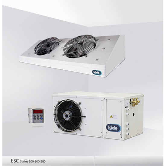 Cold machine divided , split type ,ESC1007M1X kide maintenance,performance 2899 W R-449A