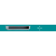 AIR CONDITION DUCT UNIT 9800BTU,R32 SLIM,HISENSE
