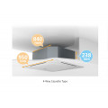 AIR CONDITION 49000BTU, "CASSETTE", R32 4-WAY,HISENSE